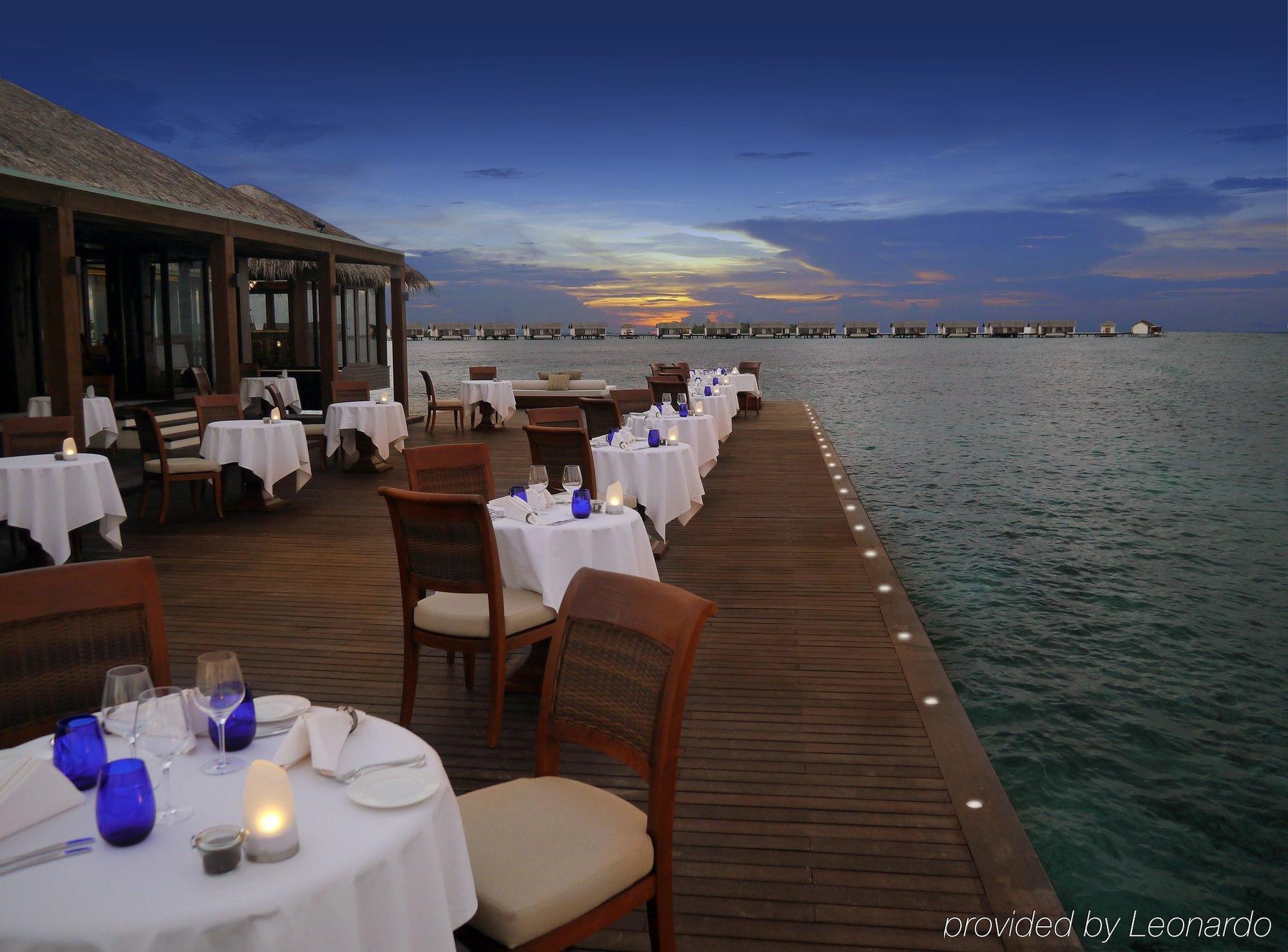 The Residence Maldives Dhigurah  Ristorante foto