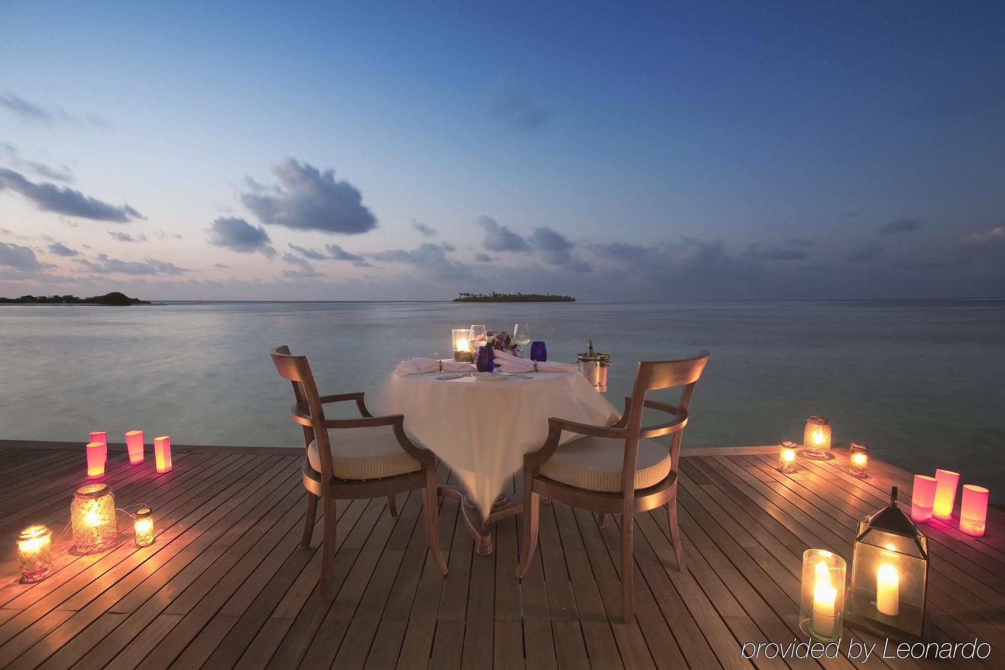 The Residence Maldives Dhigurah  Ristorante foto